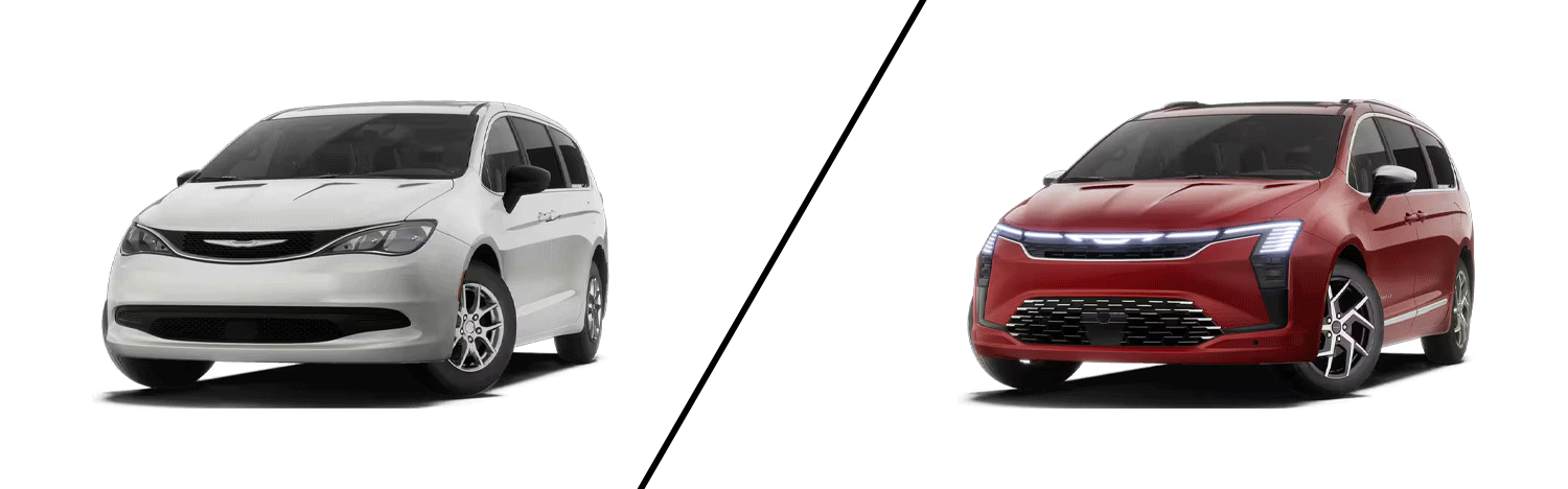 2027 Chrysler Pacifica LX vs 2027 Chrysler Pacifica Pinnacle